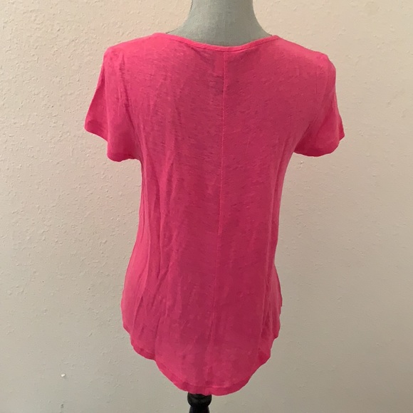 ❤️SOLD❤️ Marc By Marc Jacobs Pink Top Small S Short Sleeve - Picture 2 of 6
